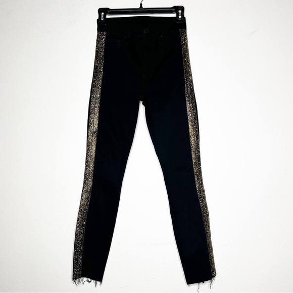 MOTHER Rascal Ankle Fray Jeans in Guilty Treasures - Picture 8 of 13